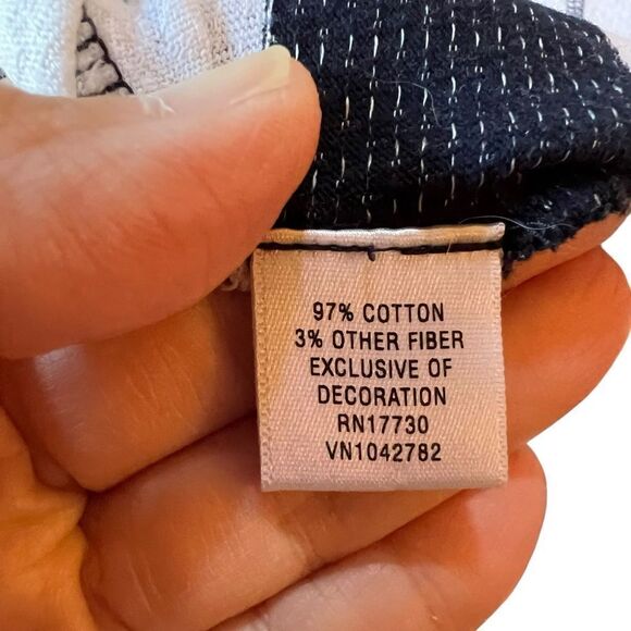 Converse 2 piece navy and white tank top and Mini Skirt XL - Picture 12 of 13